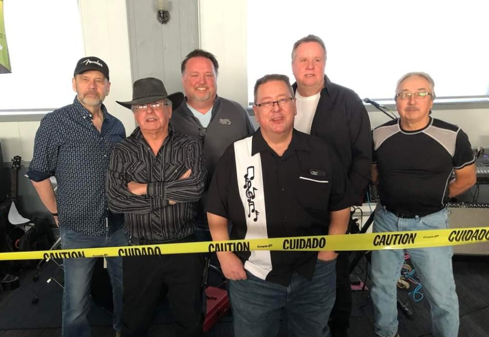 CLICK to Show the Names of the Band Members.