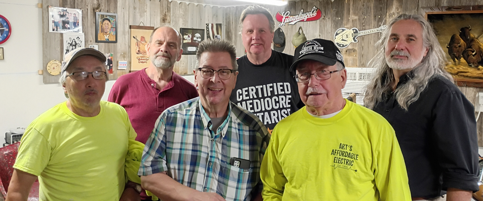 Front: Dick, Bill, Art Back: Ray, Jim, Dean