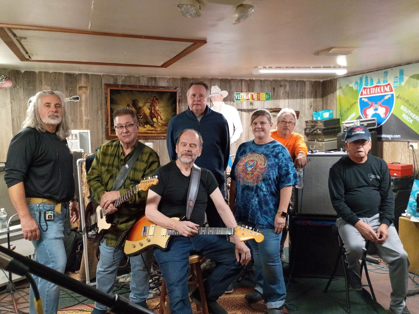 Front: Dick, Bill, Art Back: Ray, Jim, Dean
